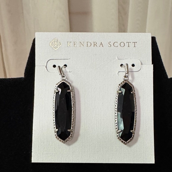 Kendra Scott Jewelry - Kendra Scott Layla Silver and Black Earrings
